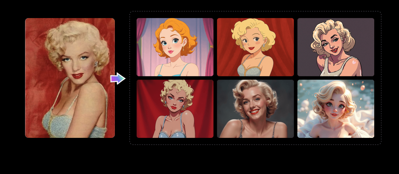 GPT Image multi-image processing showing simultaneous image editing capabilities